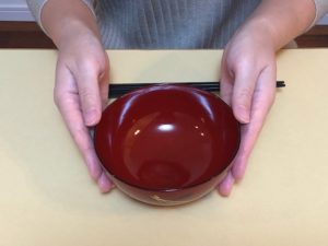 和食お椀と箸